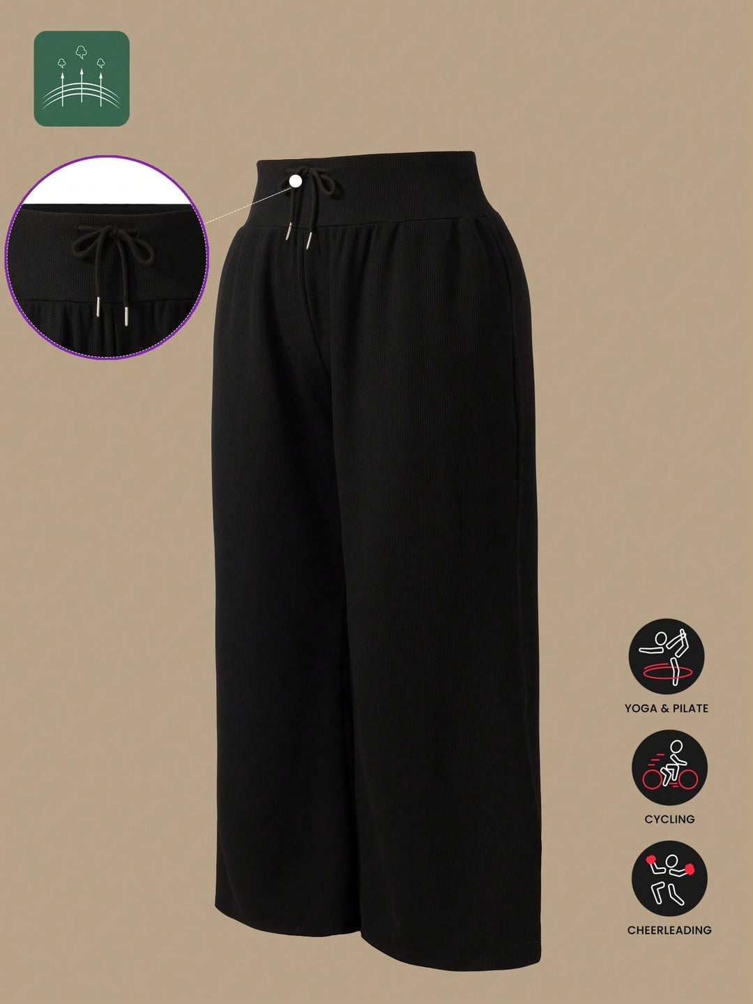 Colanti SHEIN, negru