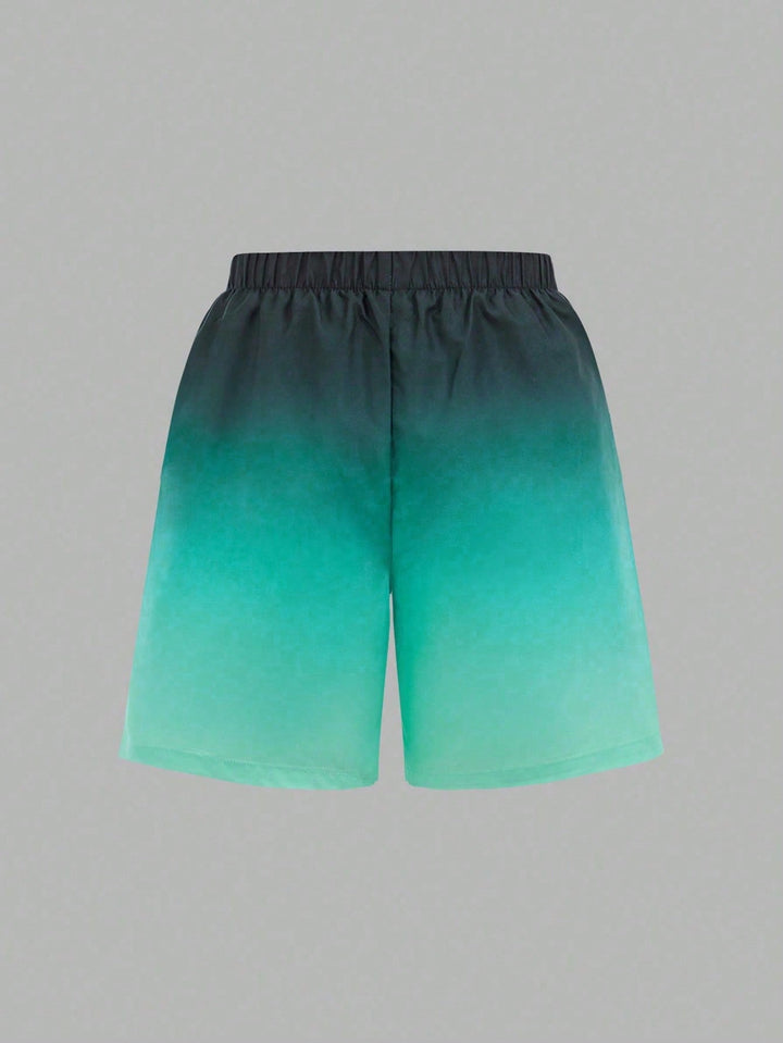 Short de baie SHEIN, albastru