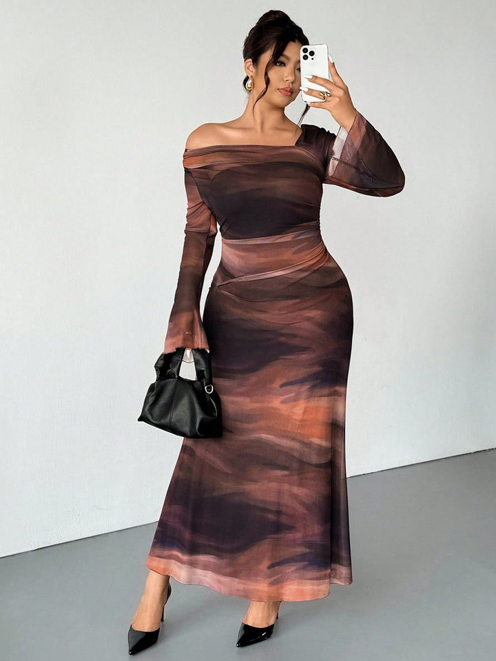 Rochie SHEIN, mix culori