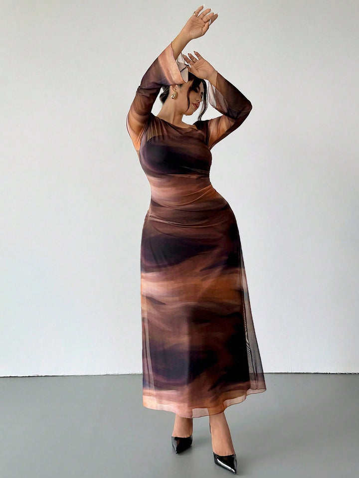 Rochie SHEIN, mix culori