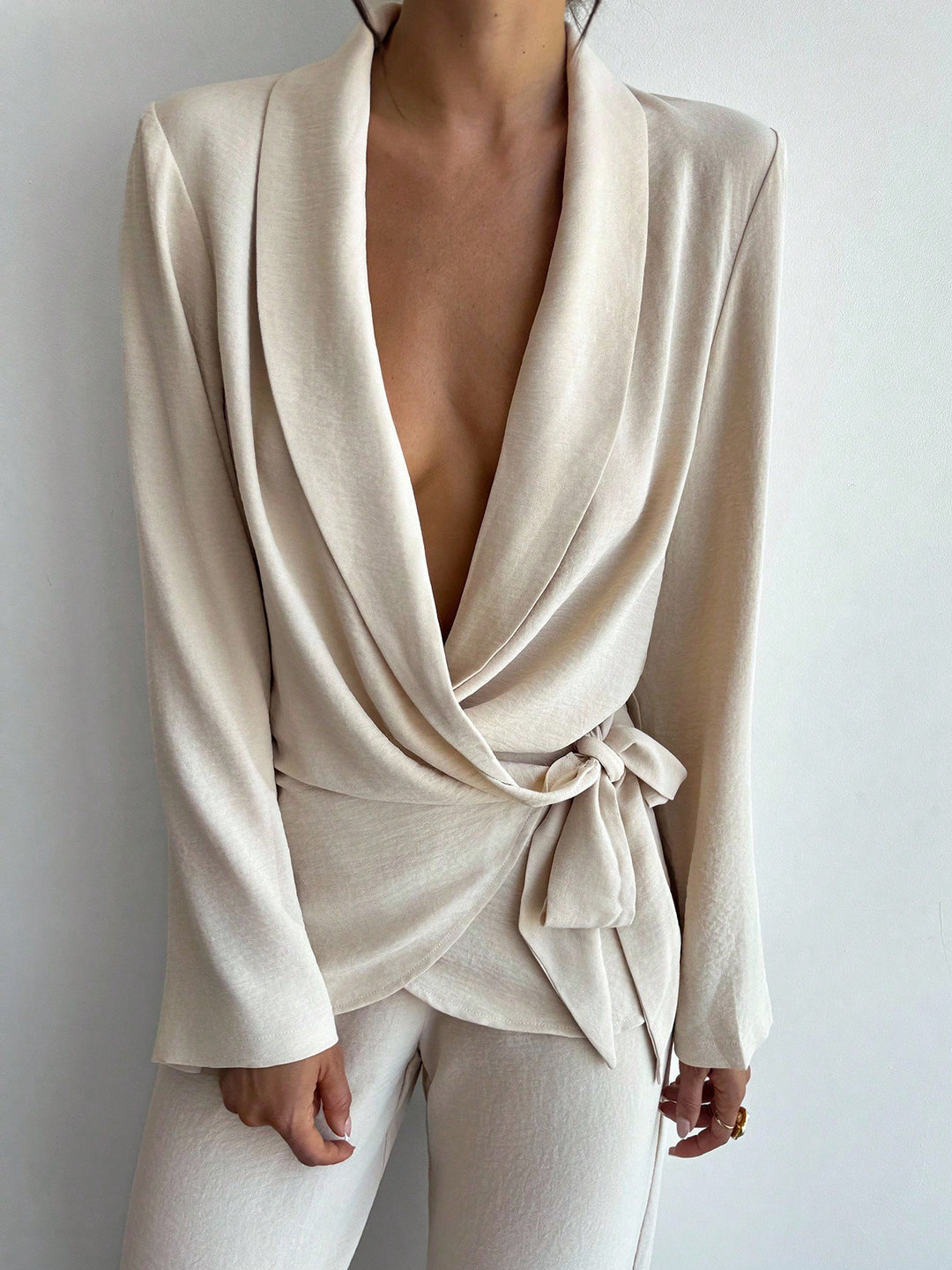 Costum SHEIN, portocaliu