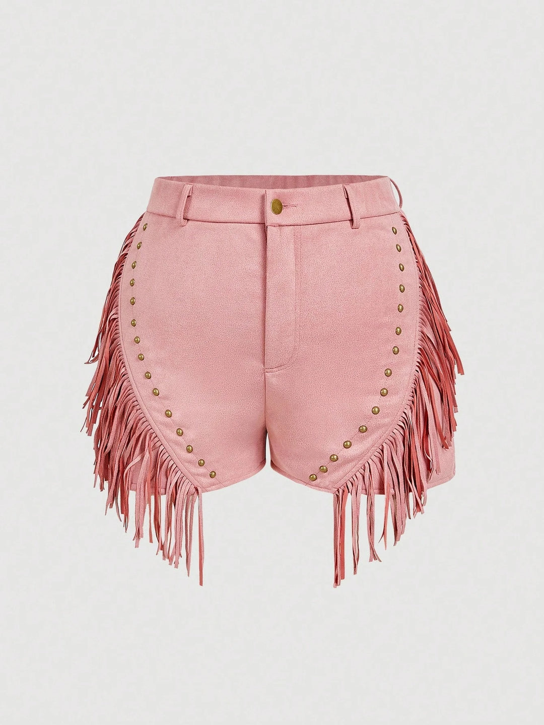Pantaloni scurți Shein Curve+, roz