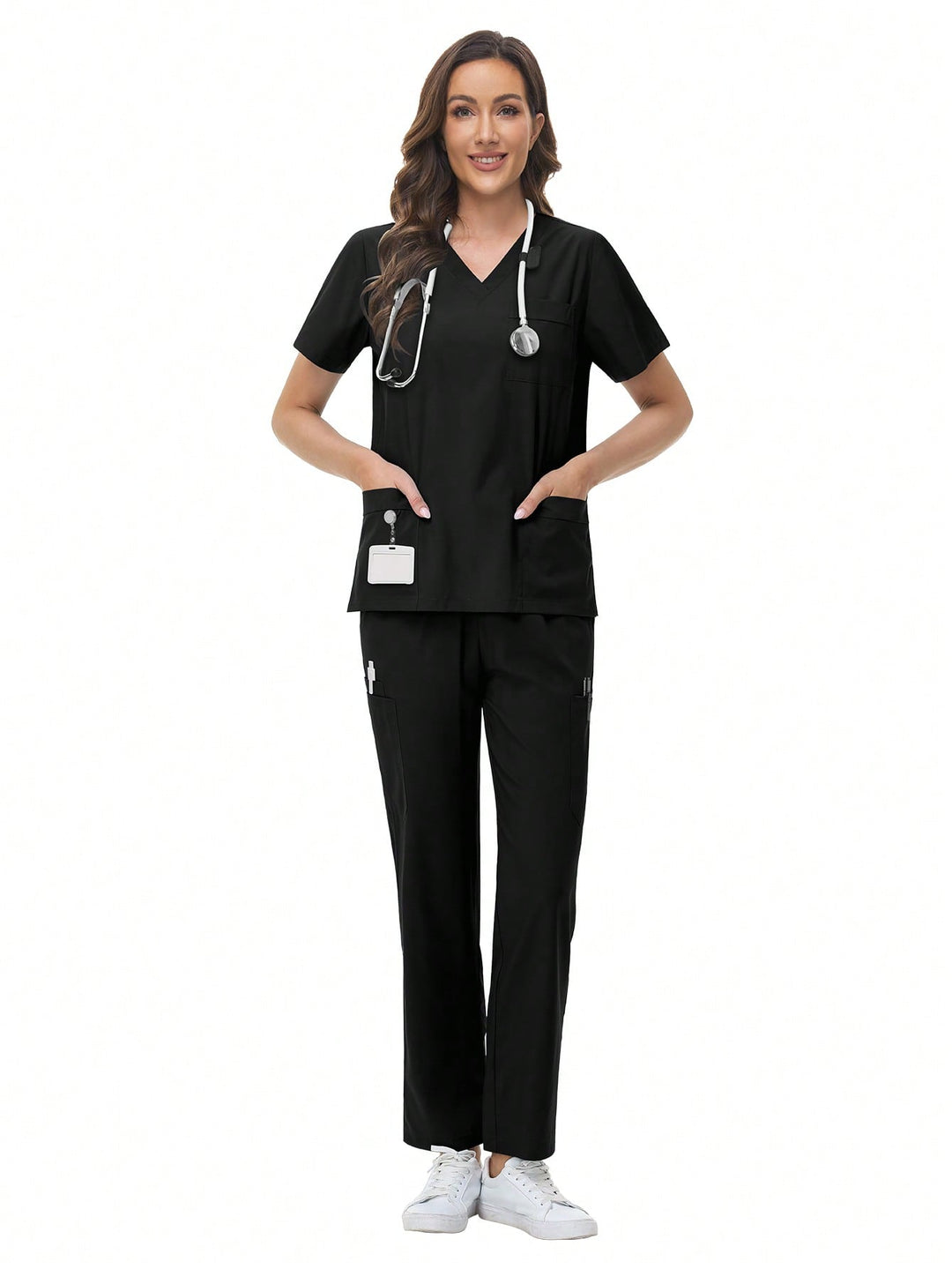 Compleu medical SHEIN, negru
