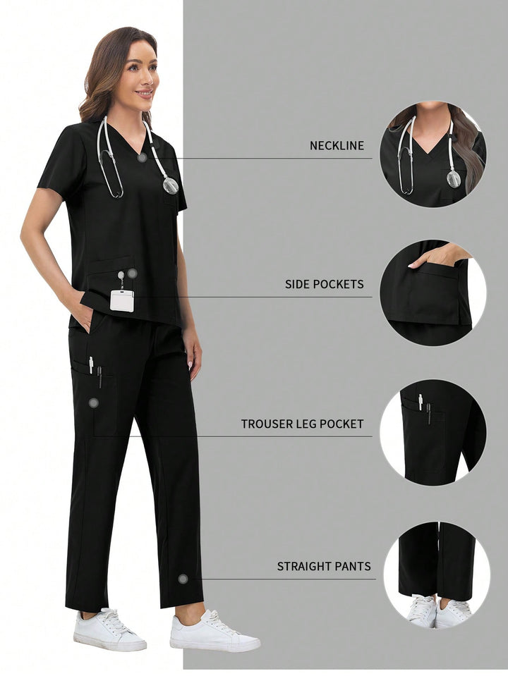 Compleu medical SHEIN, negru