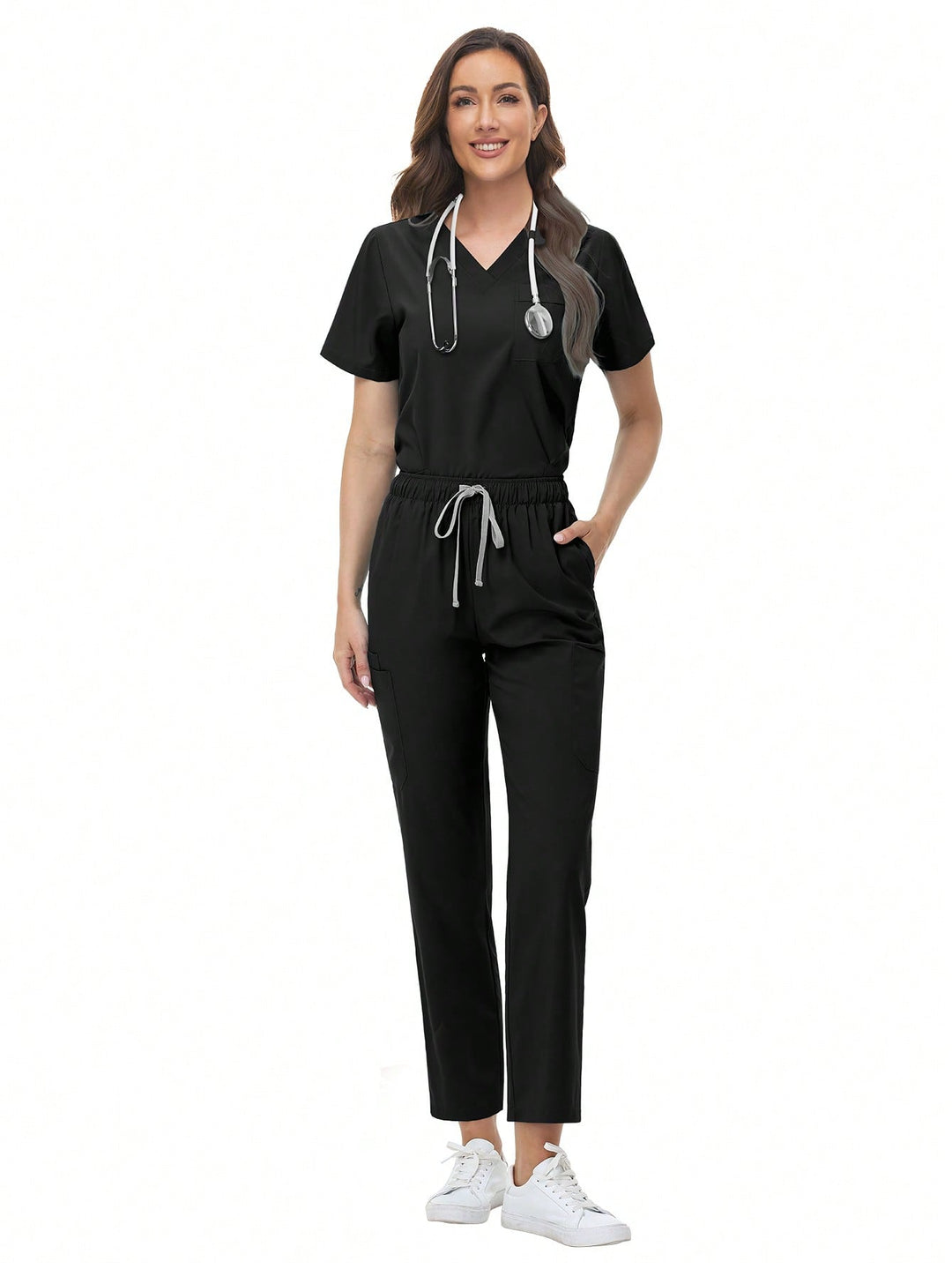 Compleu medical SHEIN, negru