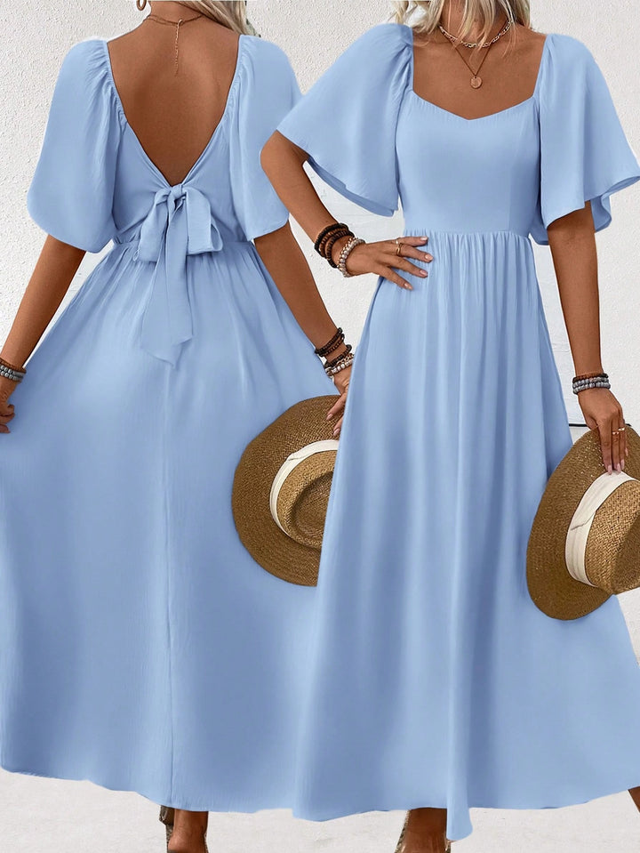 SHEIN maxi ruha, kék