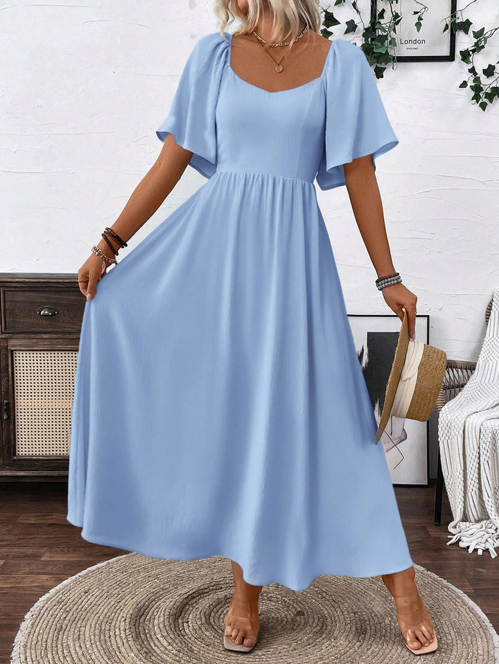 SHEIN maxi ruha, kék