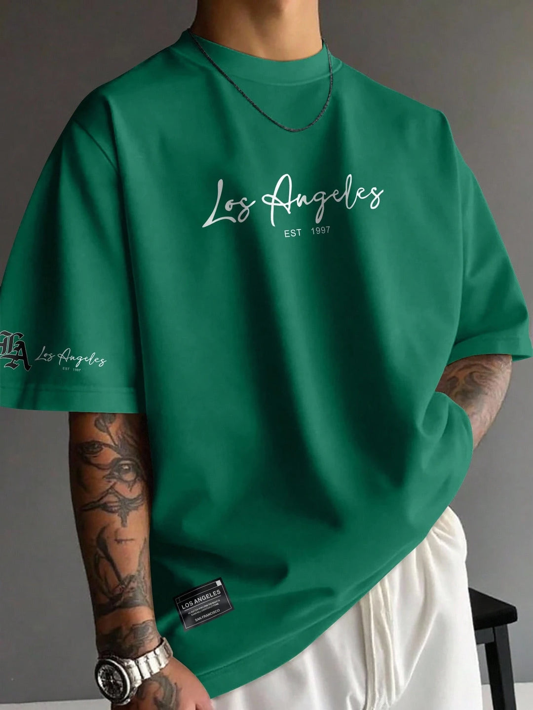 Tricou SHEIN, verde