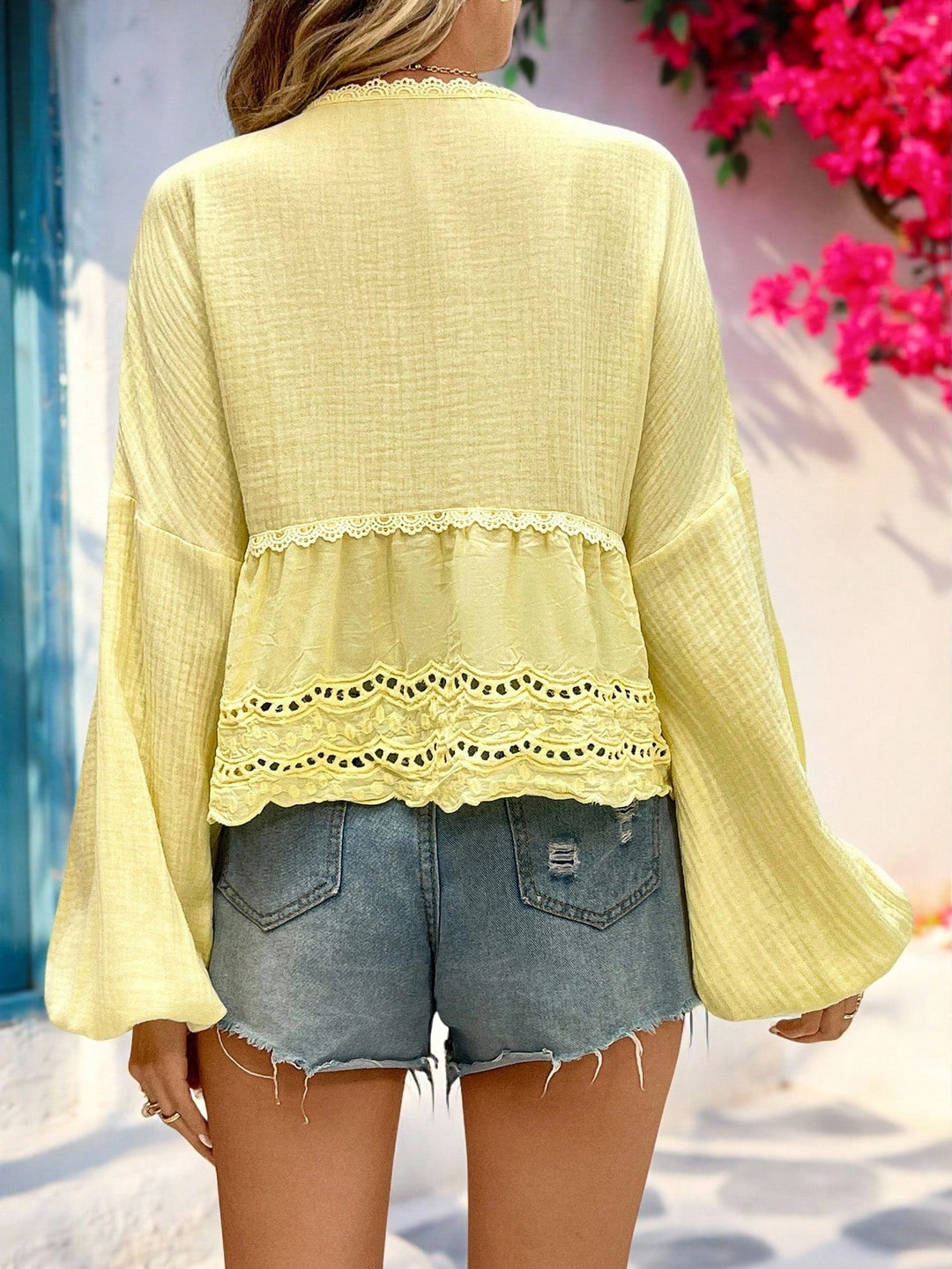 Top SHEIN, alb