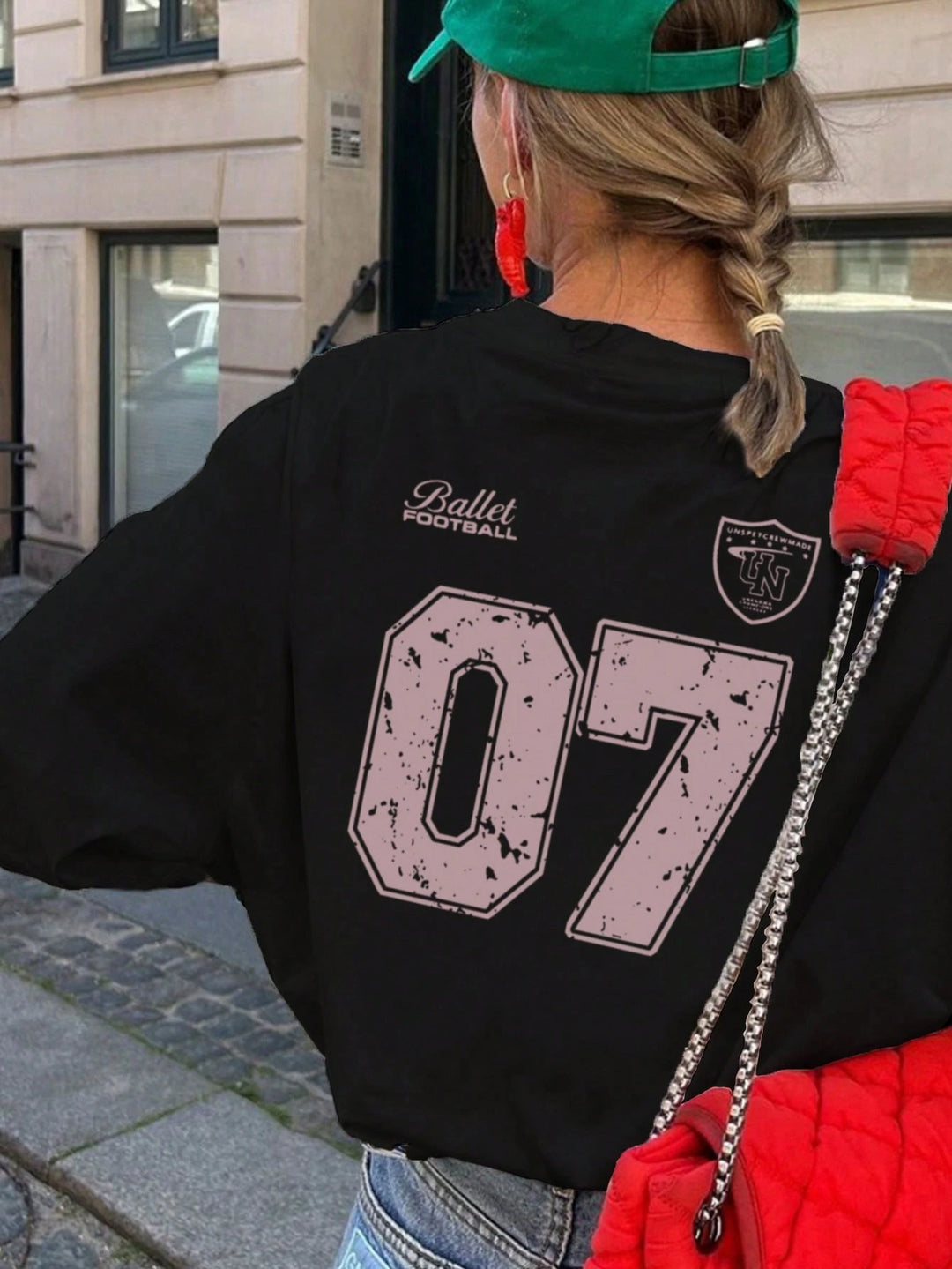 Blúz SHEIN, fekete