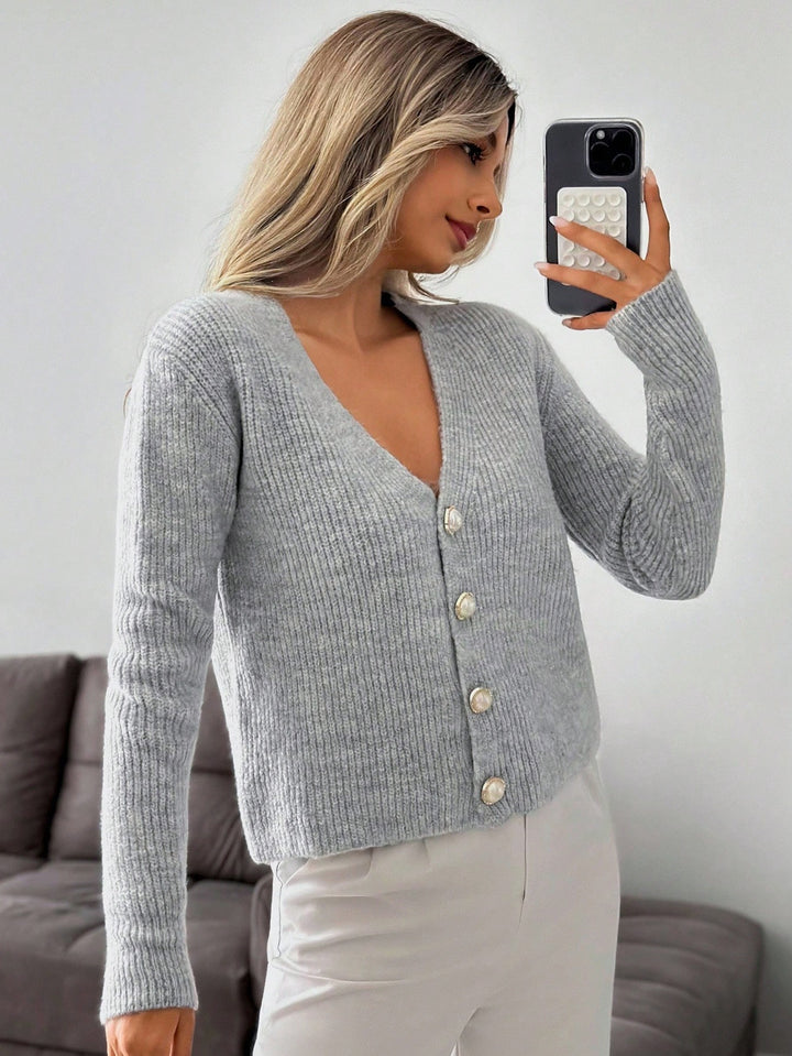Cardigan SHEIN, gri