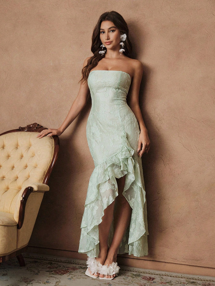 Rochie maxi SHEIN, verde