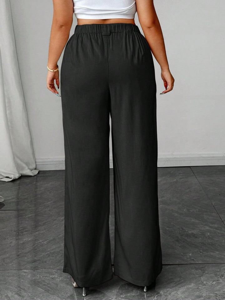 Pantaloni SHEIN, negru