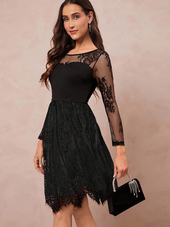 Rochie scurtă SHEIN, negru