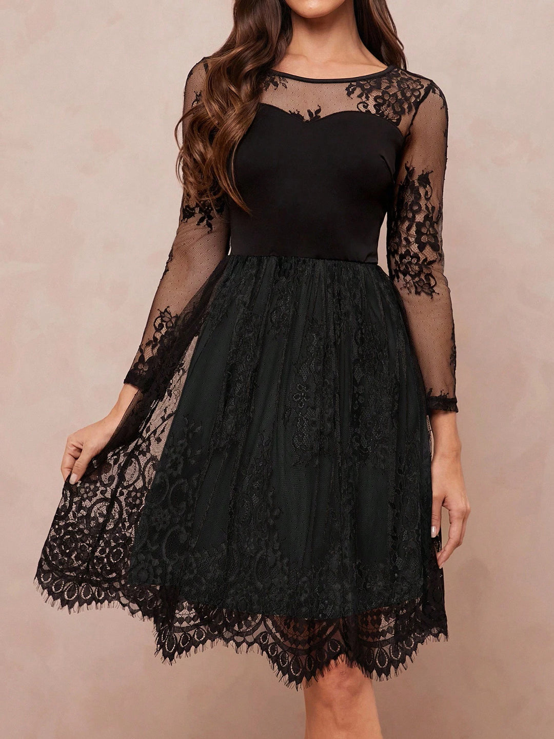 Rochie mini SHEIN, negru