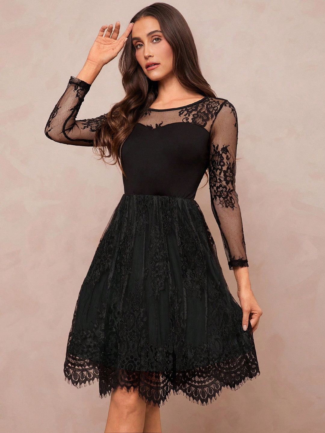 Rochie scurtă SHEIN, negru