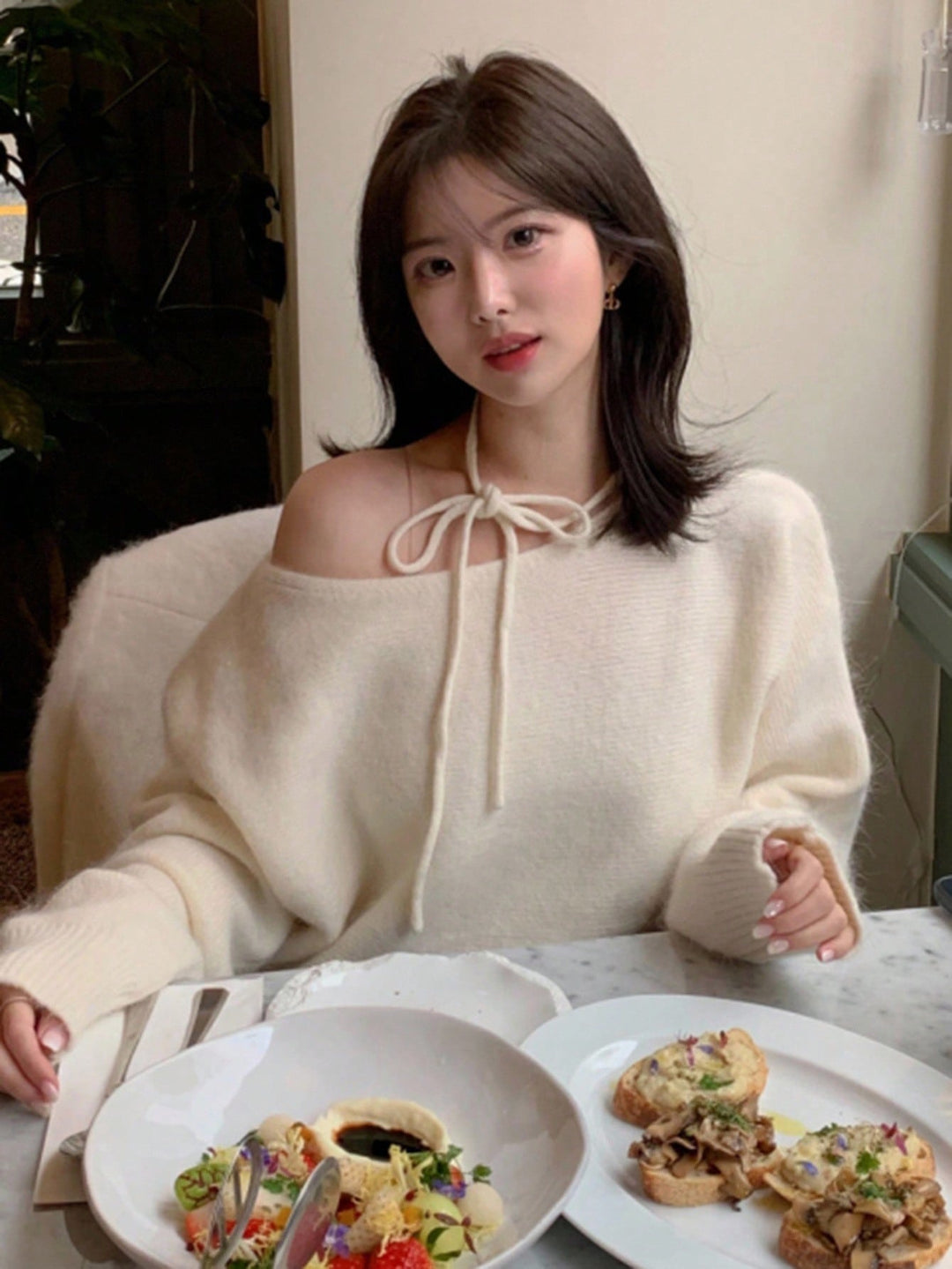 Pulover SHEIN, bej