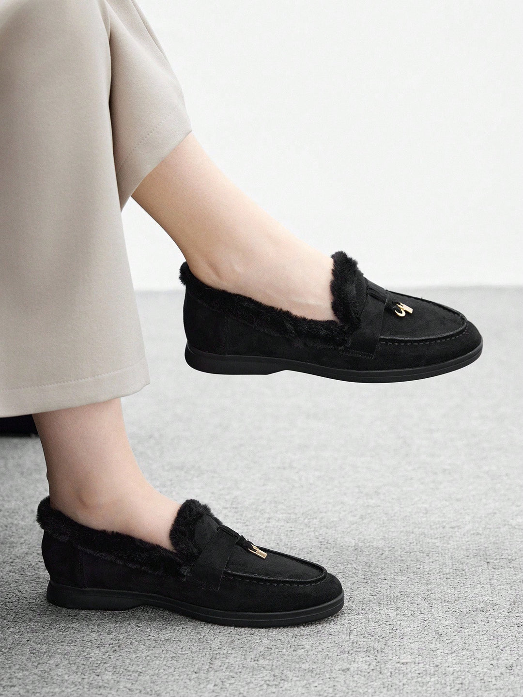 Balerini SHEIN, negru
