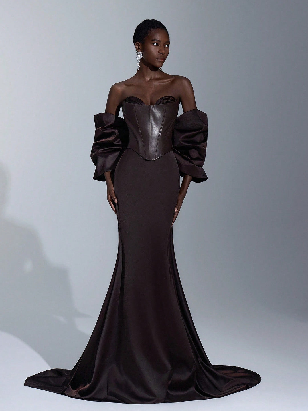 Rochie SHEIN, maro