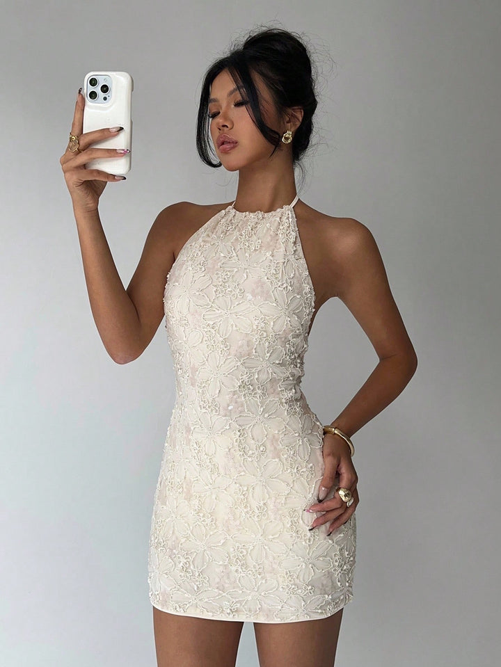 Rochie mini SHEIN, portocaliu