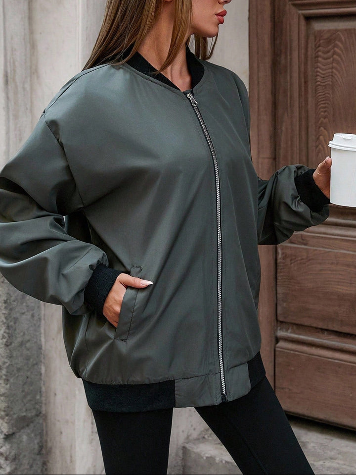 SHEIN kabát, khaki