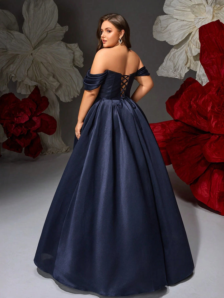 Rochie de ocazie SHEIN, albastru