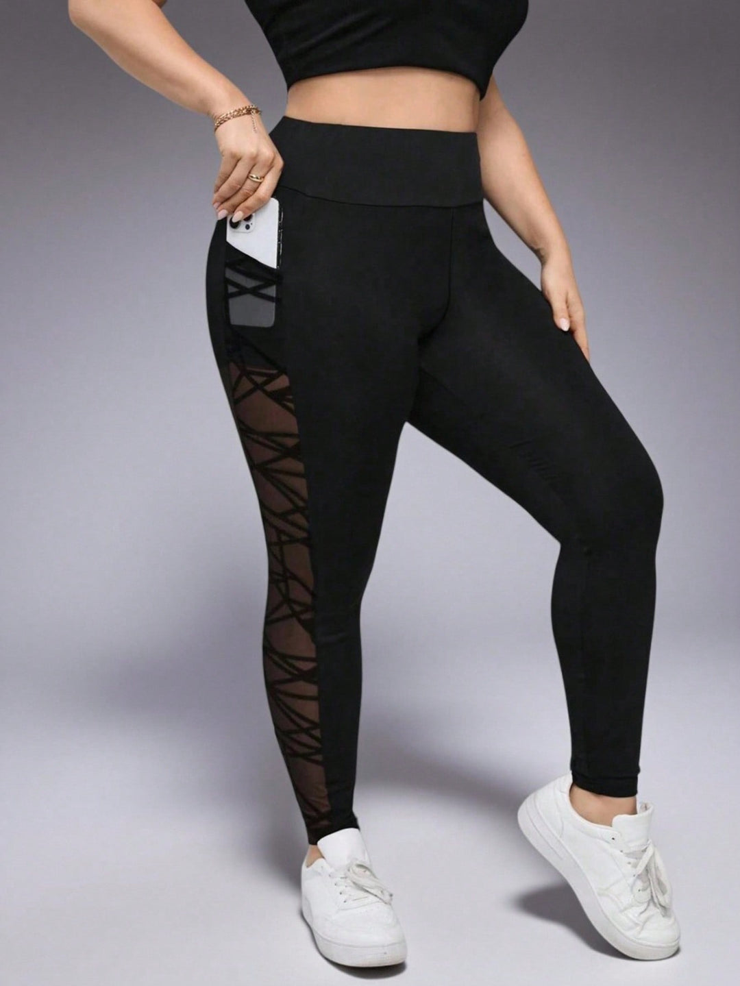 Colanti SHEIN, negru