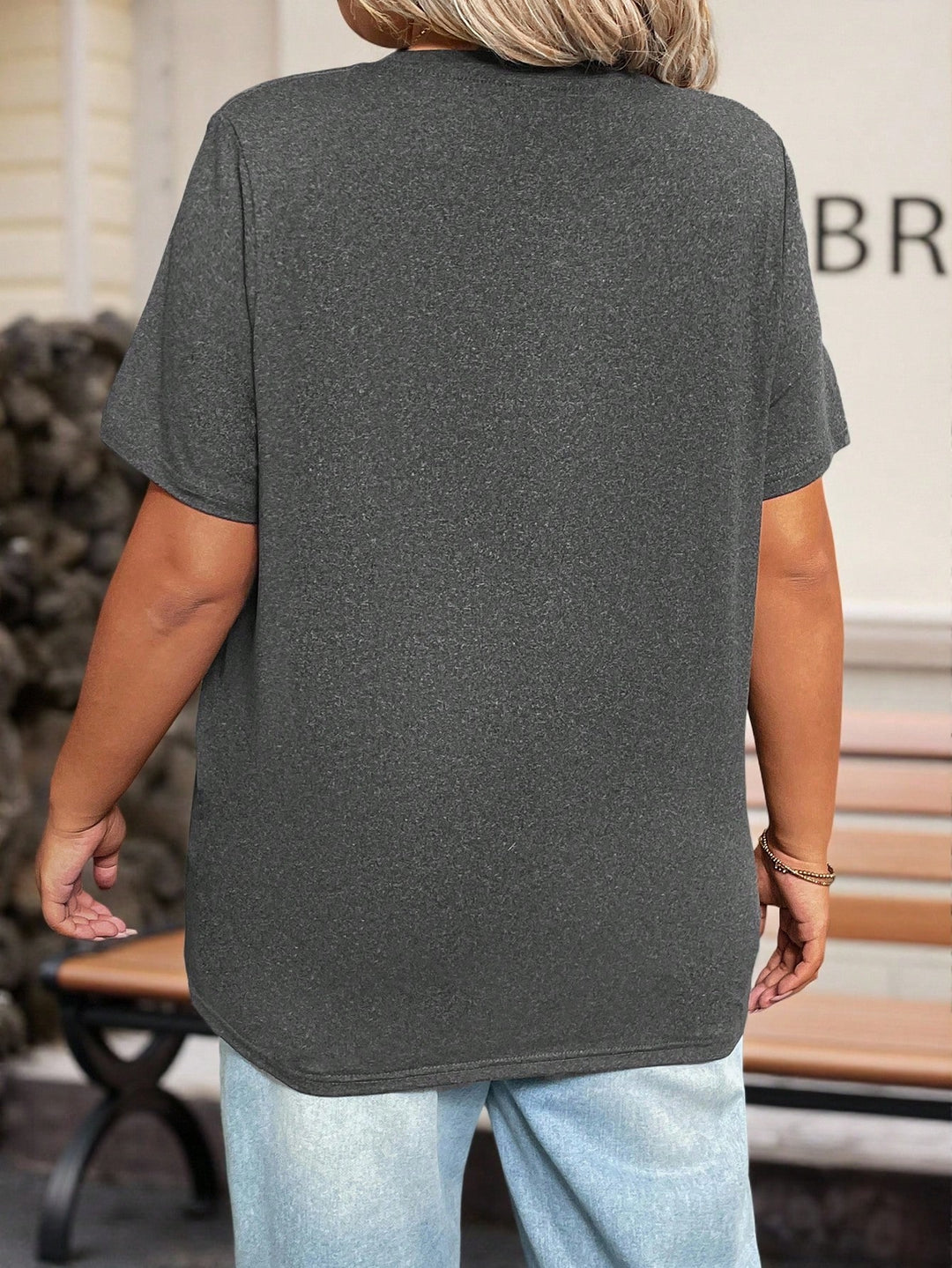 Tricou SHEIN, gri