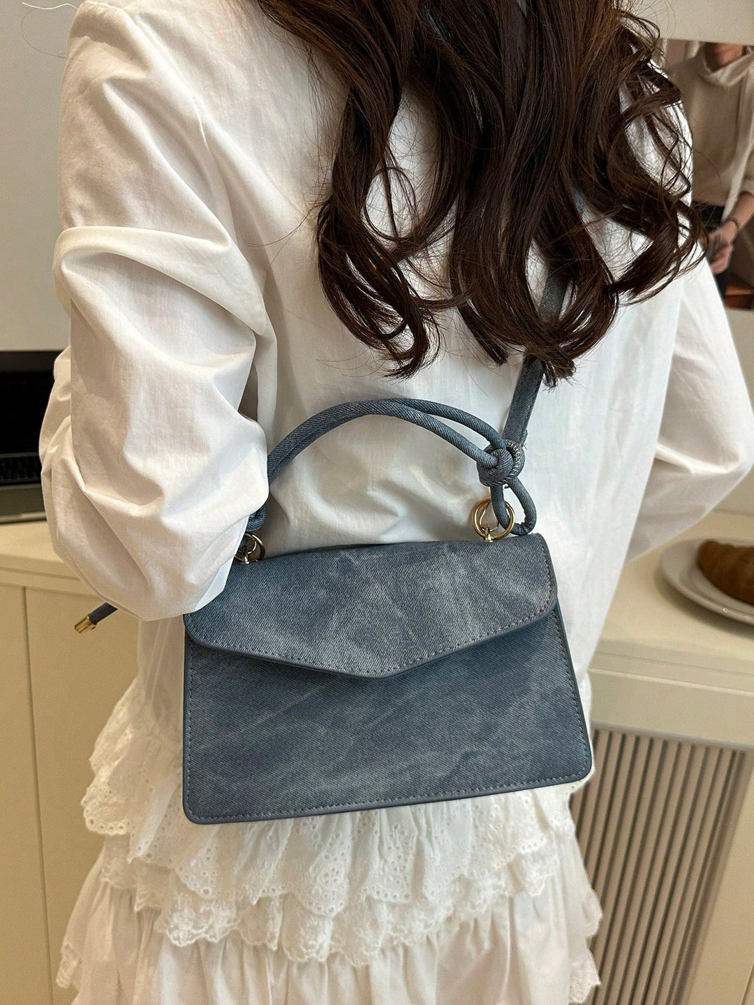 SHEIN bag, blue