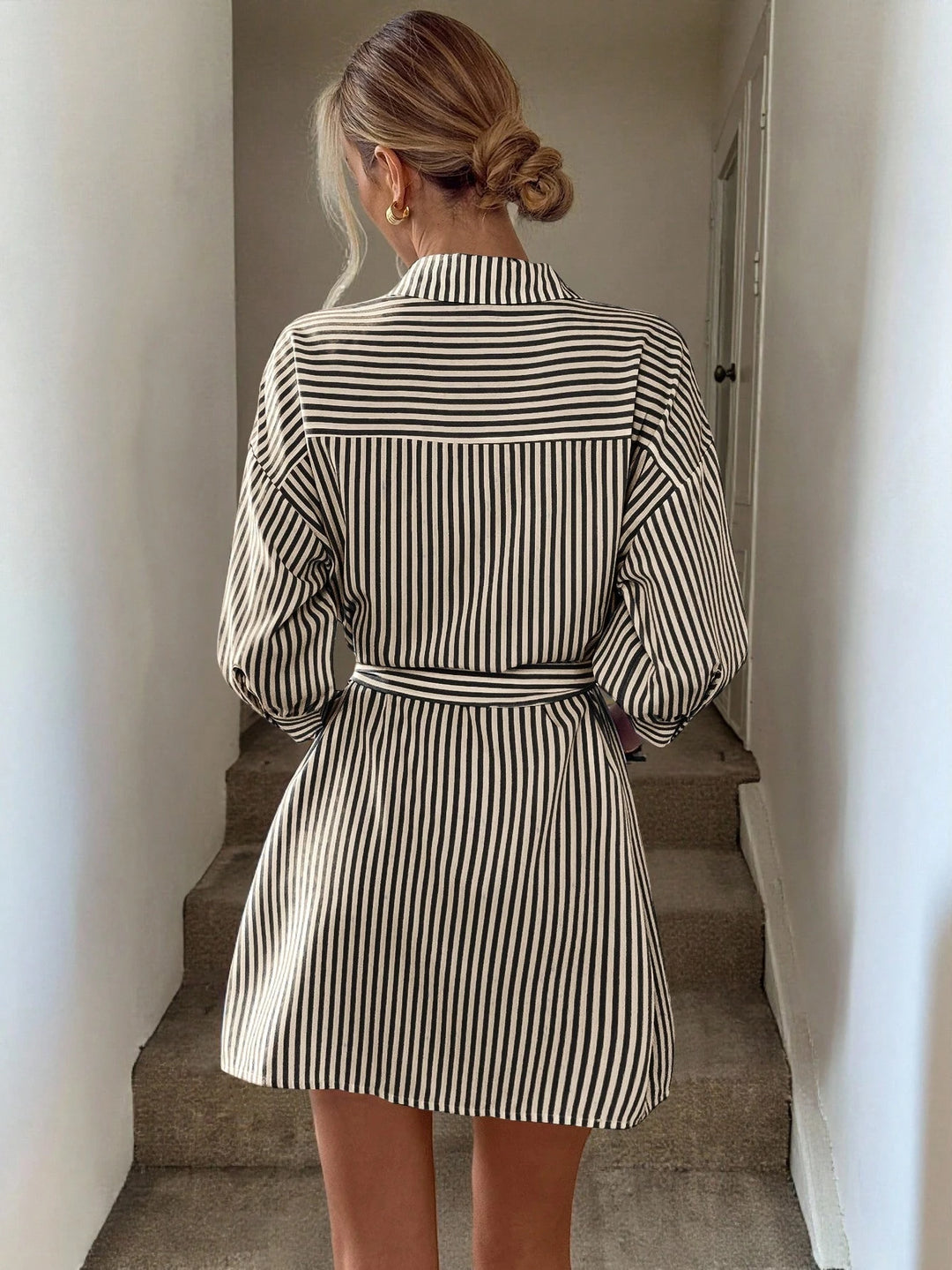 Rochie tip cămașă SHEIN, mix culori