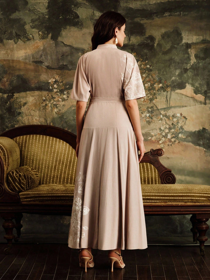 Rochie maxi SHEIN, vișiniu