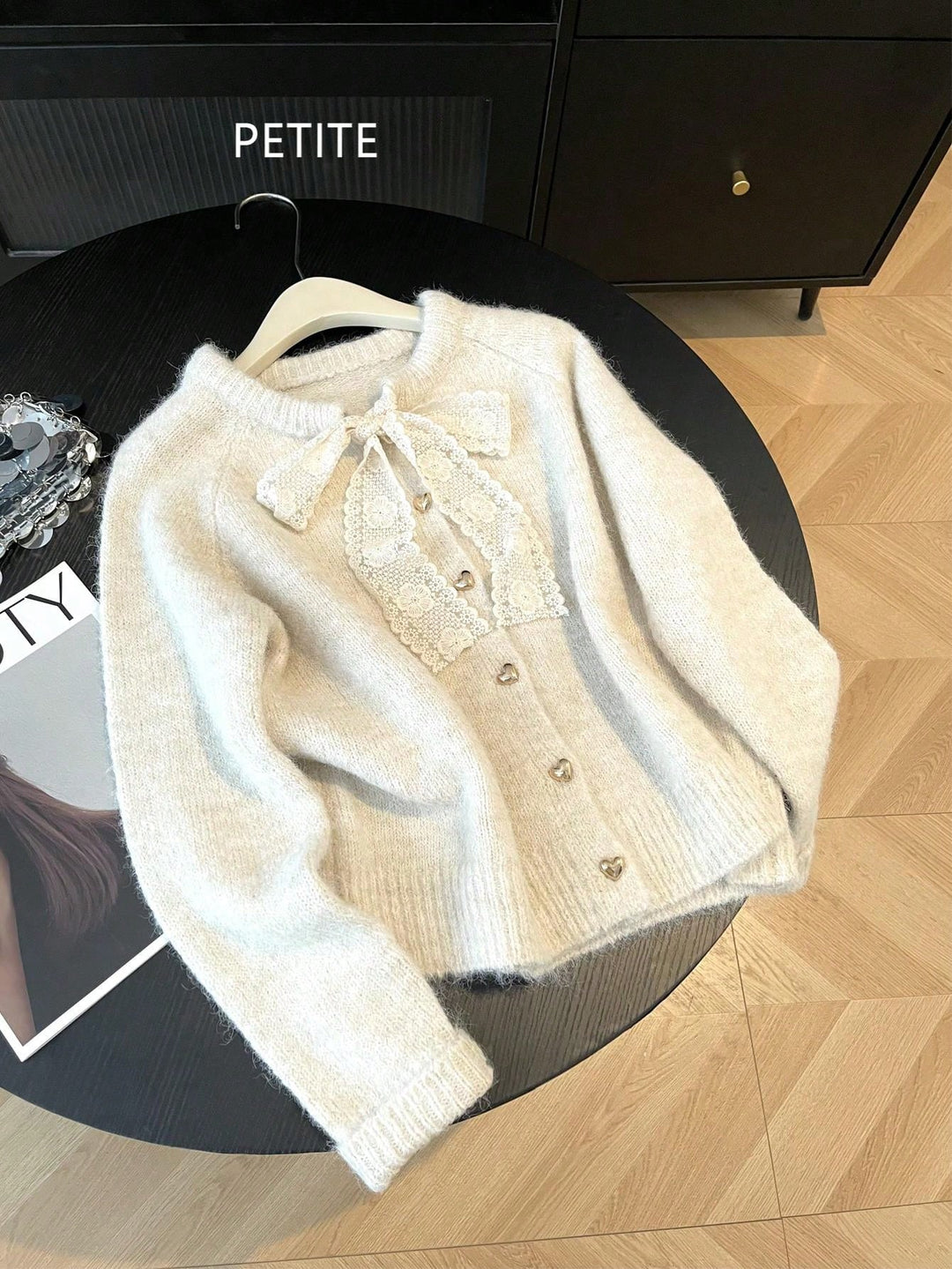 Cardigan SHEIN, crem