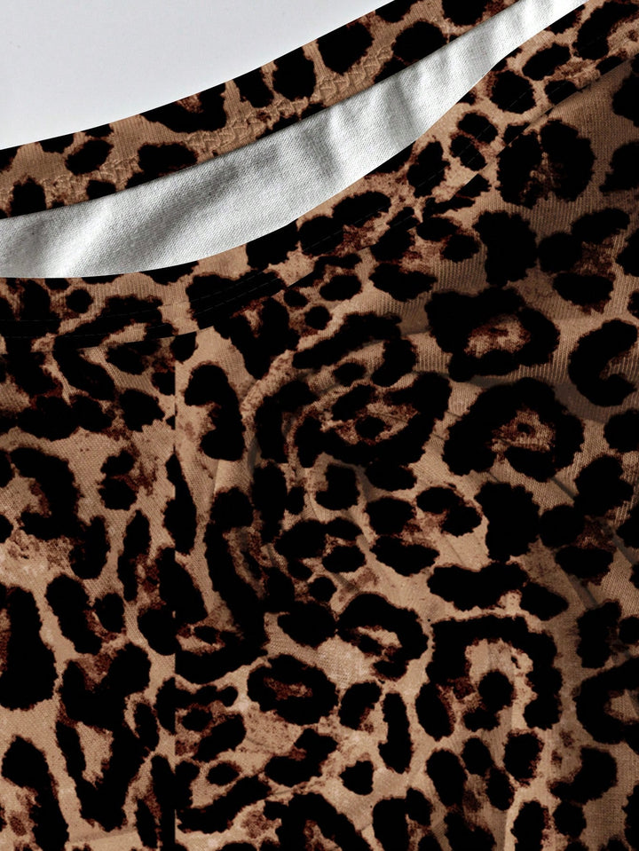 Shein Curve+ top, barna