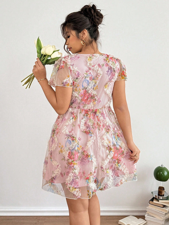 Rochie mini SHEIN, mix culori