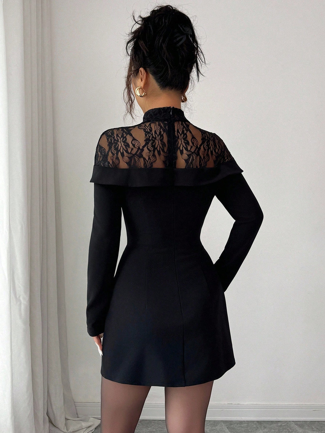 Rochie scurtă SHEIN, negru