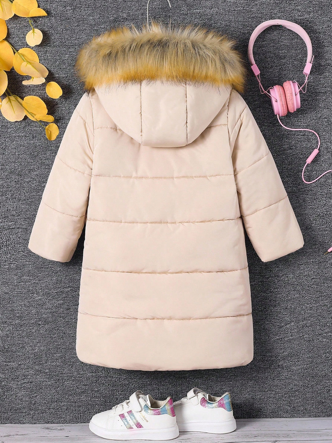 Shein kabát, khaki