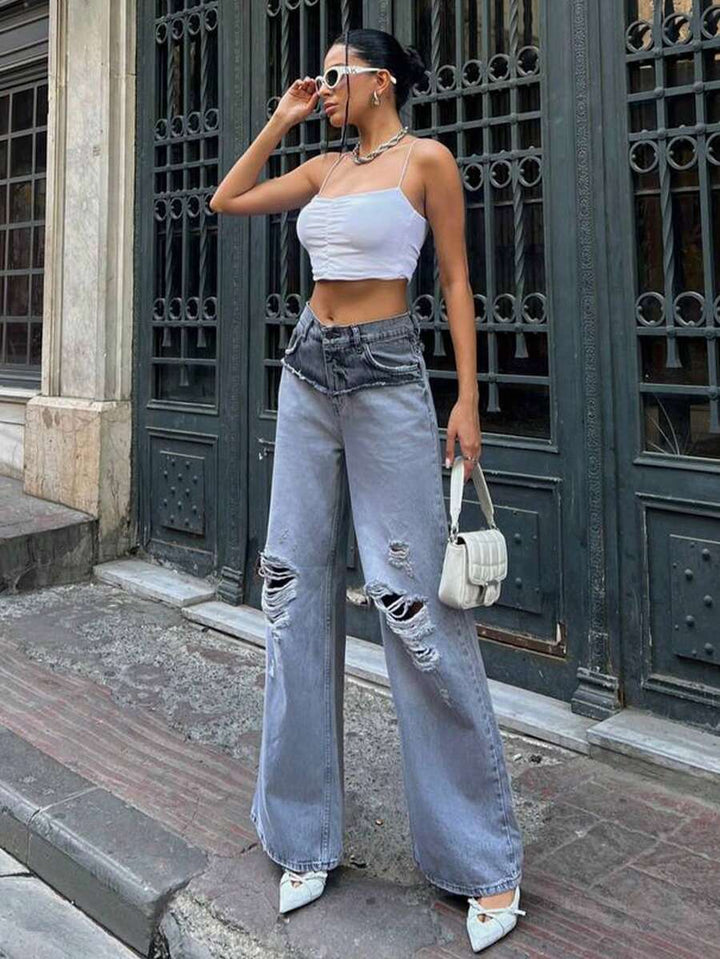 Jeans SHEIN, gri