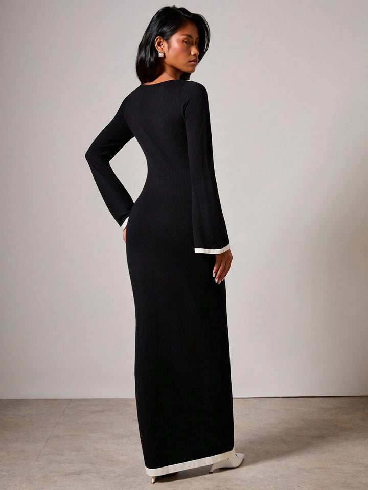 Rochie maxi Shein, negru