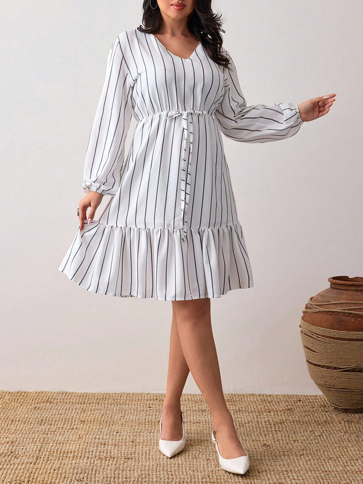 Rochie midi SHEIN, mix culori