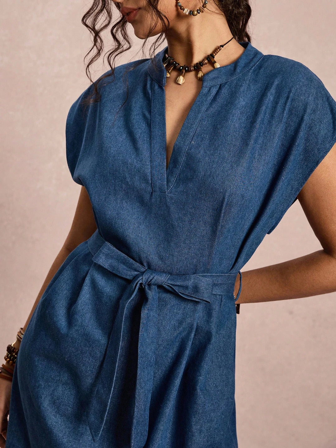 Rochie mini Shein Curve+, albastru