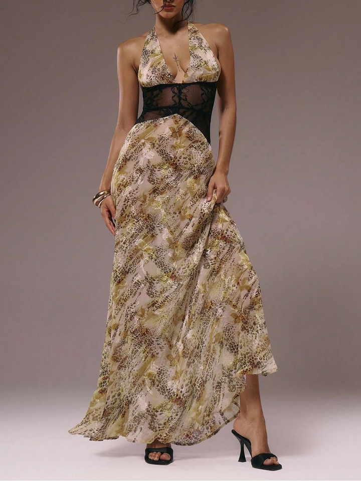 Rochie maxi SHEIN, mix culori