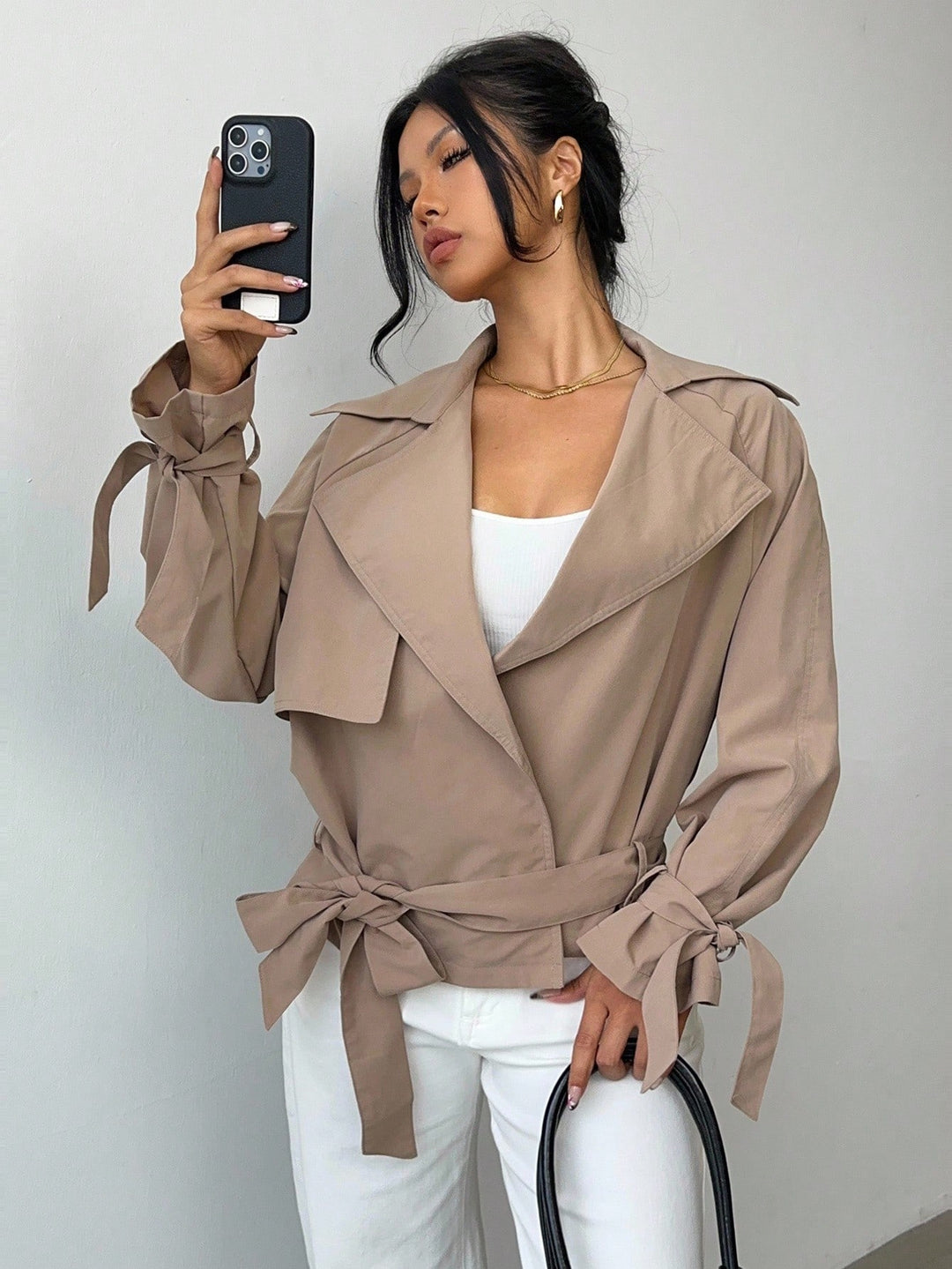 Trench SHEIN, maro