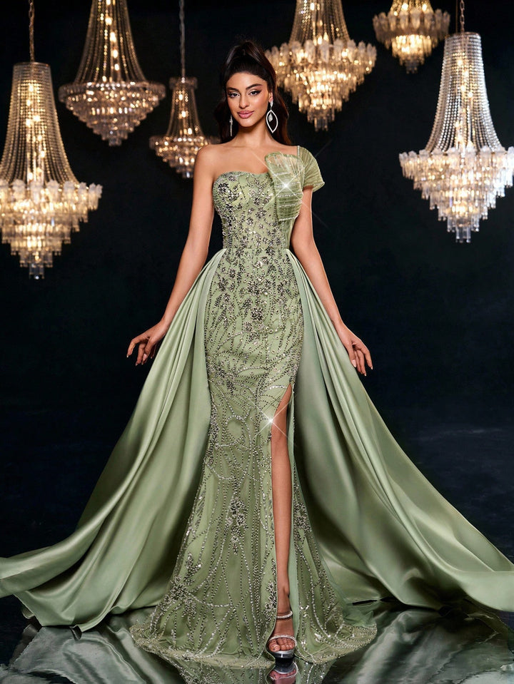 Rochie SHEIN, verde