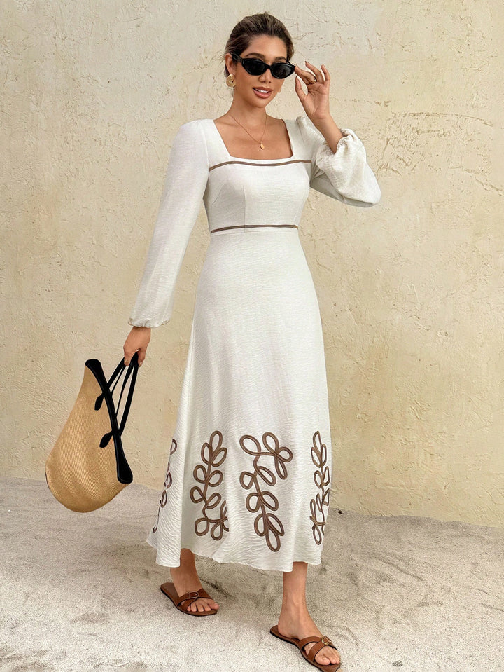 SHEIN Maxi ruha, bézs