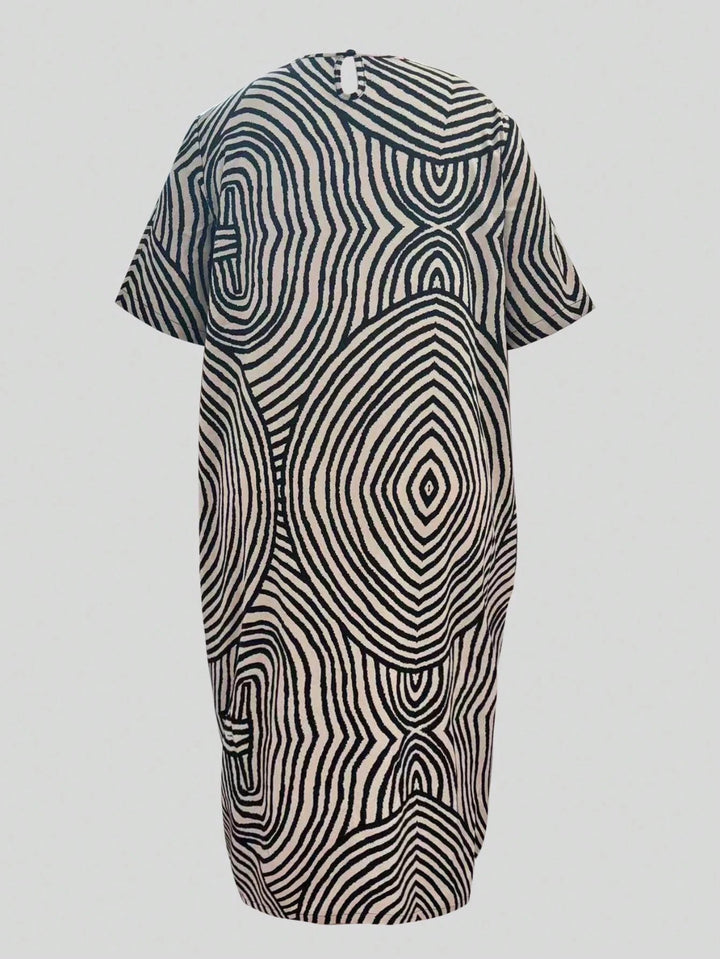 Rochie midi SHEIN, mix culori