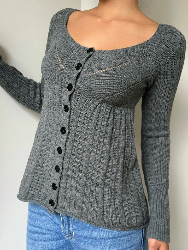 Cardigan SHEIN, gri