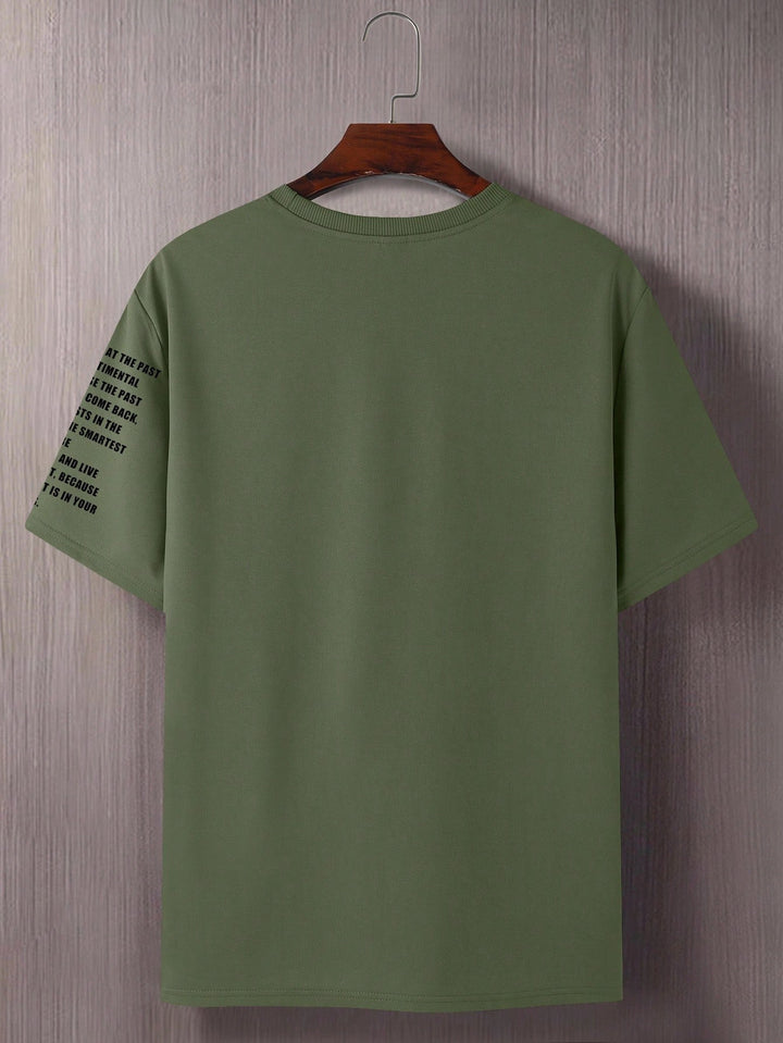 Tricou SHEIN, kaki