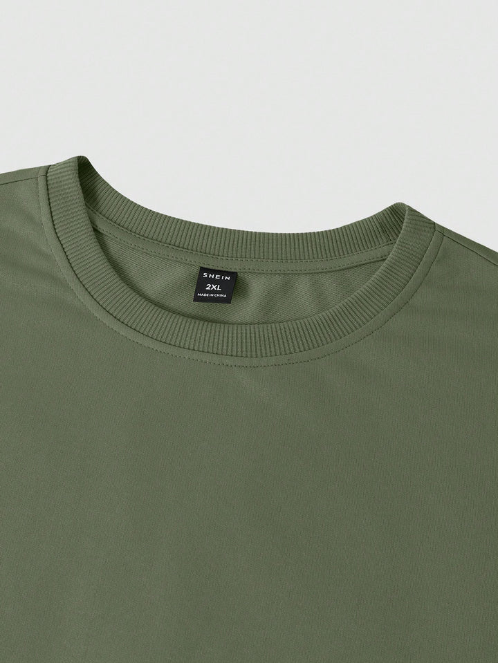Tricou SHEIN, kaki