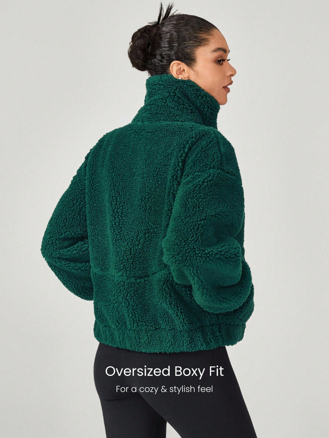 Jachetă sport SHEIN, verde
