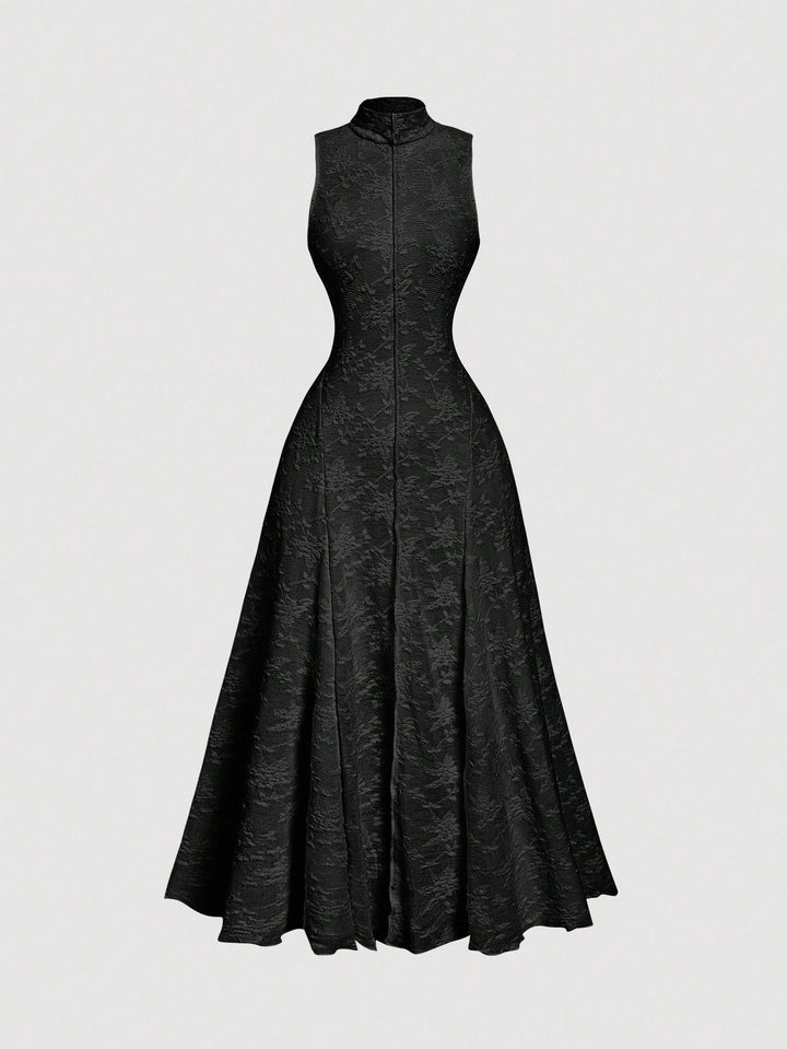 SHEIN maxi ruha, fekete
